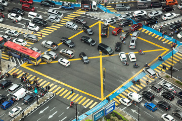 intersection traffic